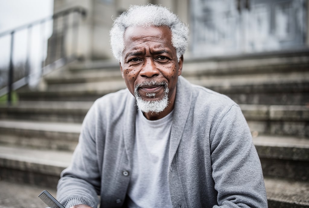 Grey Hair for Men: Beard And Hair