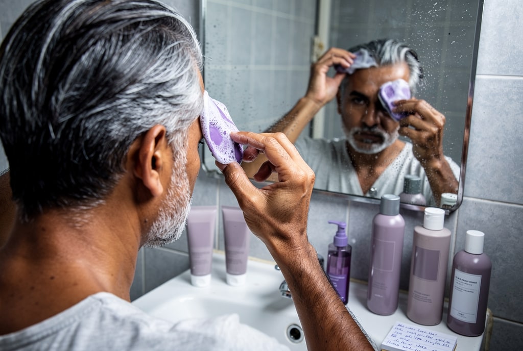 Purple Shampoo for Grey Hair