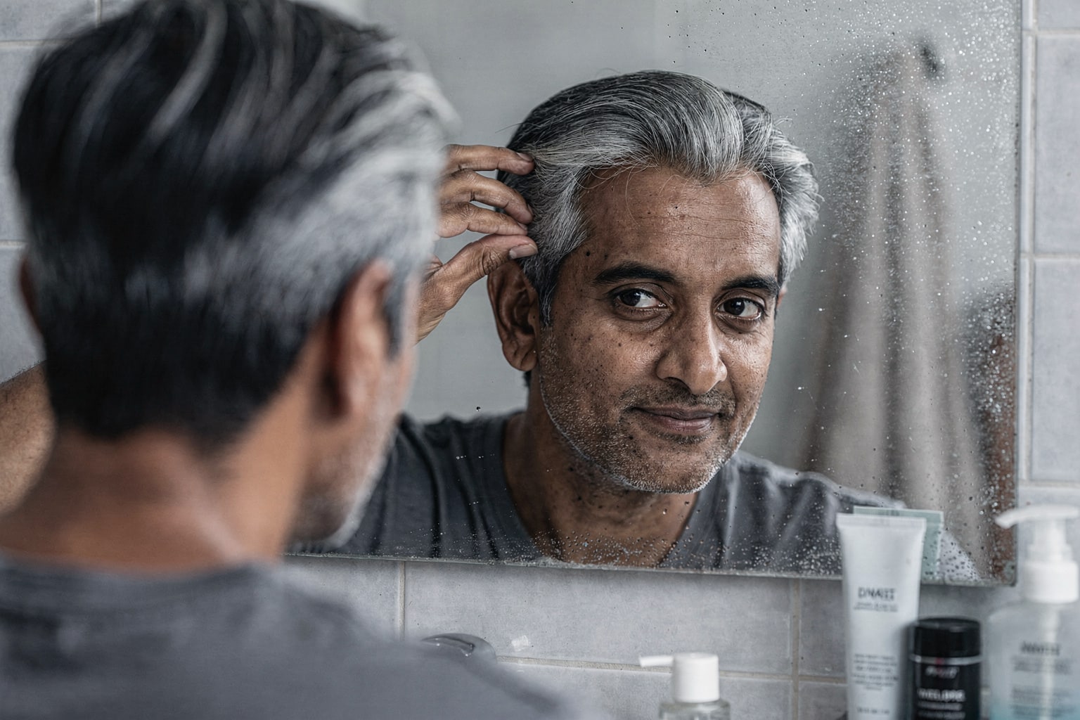 The Grey Grow-Out Awkward Phase