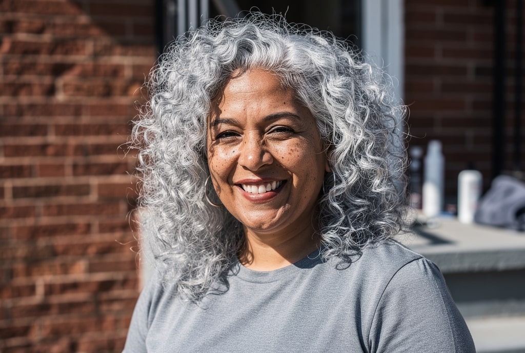 Grey Hair for Women: Tone And Brass