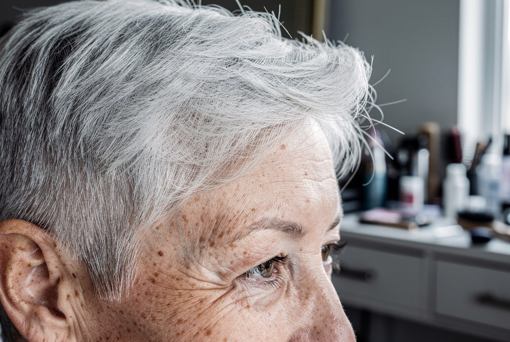Grey Hair for Women: Transition